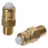 2pcs 1/4" Thermal Relief Valve Brass Temperature Control Valve  Pressure Washer Pump