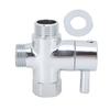 3 Way G1/2 Shower Diverter Valve Copper Shower Arm Diverter Valve for Hand Held Showerhead