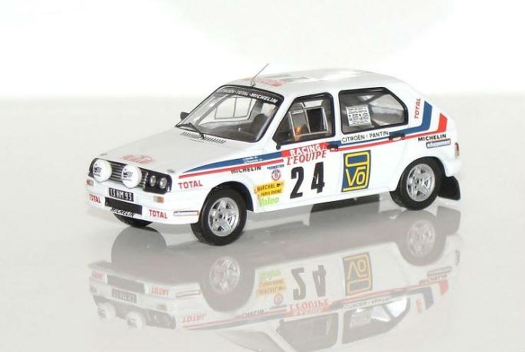 Ixo Citroen VISA Chrono No24 Tour De Corse 1983 Completed Product 1/43