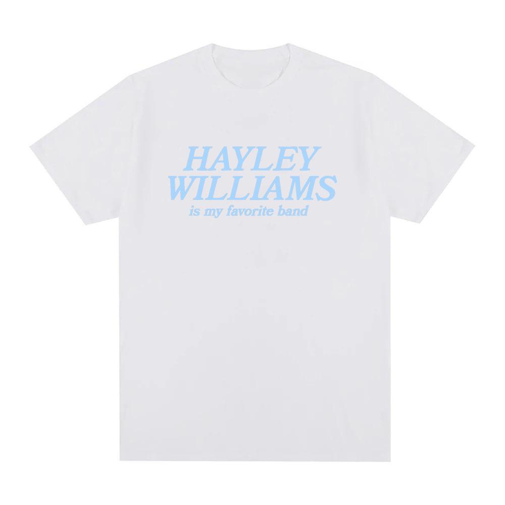 My Favorite Band Tee - Water's Fine Summer Hayley Williams's Same Style T-shirt High Quality 100% Cotton T Shirt