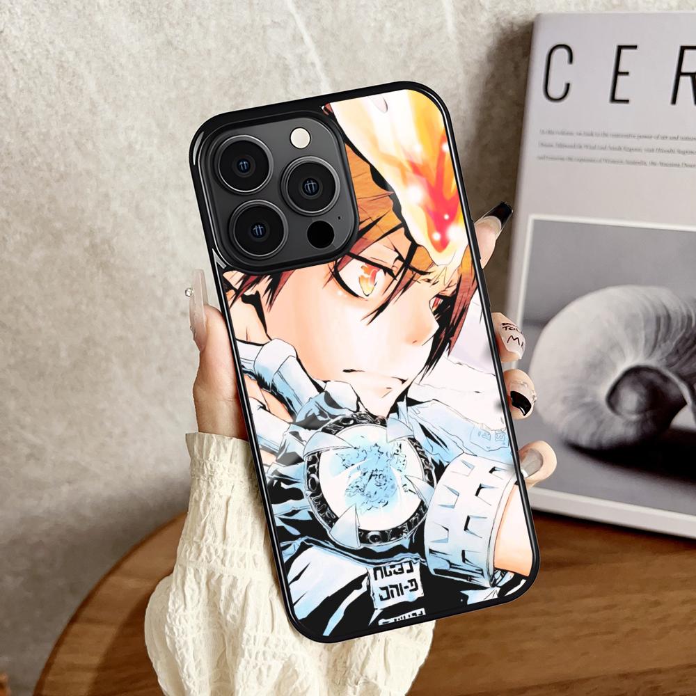 Чехол для телефона Katekyo Hitman Reborn для iPhone 16 15 14 13 12 11 Pro Xs Max Mini Plus Противоскользящий Ударопрочный Жесткий Funda