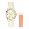 Fragola Two-Tone Band Watch N02122S-1 IV/OR Women's Ivory