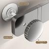 Space-Saving Suction Cup Door Hook Strong Vacuum Suction Easy Install Wall-Mounted Clothes Hanger Foldable Hook 6 Hooks