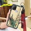 Fashion Back Cover Phone Case For Tecno Pova/LD7 Waterproof Dirt-resistant Anti-knock Silicone Shockproof Wrist Strap