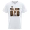 The Walking Dad Funny Street Printed T-Shirts Men Fashion Summer Tshirt Loose Oversized Cotton Short Sleeves Casual Tees