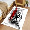 Liverpool Area Rug Suitable for Study room Kitchen Playrooms Dormitory Anti-slip Rug Anime Office Decor Perfect Gift for Women Men