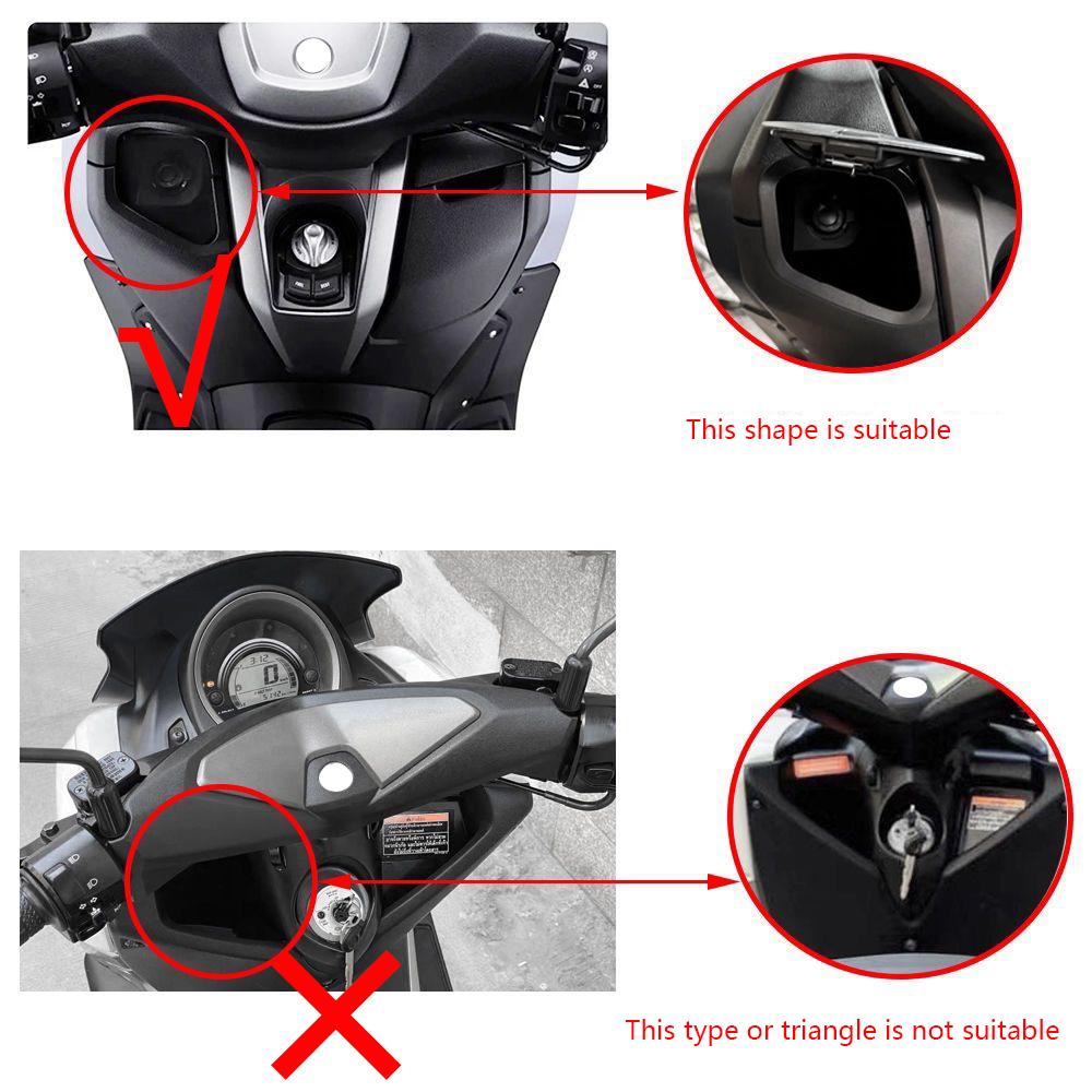 Для Yamaha Nmax 155 125 115 V2 Аксессуары Ящик для инструментов Хранение Пылезащитный чехол Боковой карман Водонепроницаемая крышка Чехол для ключа Модификация