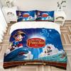 Pinocchio'S Magical Journey Print 3Pcs Bedding Setduvet Cover With 2 Bedropillowcase Home Birthday Gift