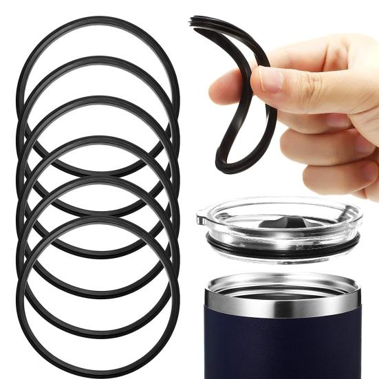 4 шт. силиконовый уплотнитель для бутылки с водой, пылезащитное уплотнительное кольцо для стакана с водой, уплотнительная прокладка для крышки дорожного стакана объемом 16/20 унций