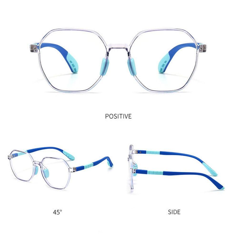 Защита глаз, удобные очки TR90, ультра легкая оправа, детские очки для мальчиков и девочек