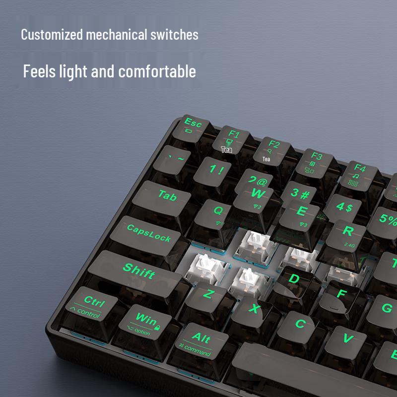 Lenovo Механическая игровая клавиатура Yinnengzhe GK502 Tri-Mode Gasket