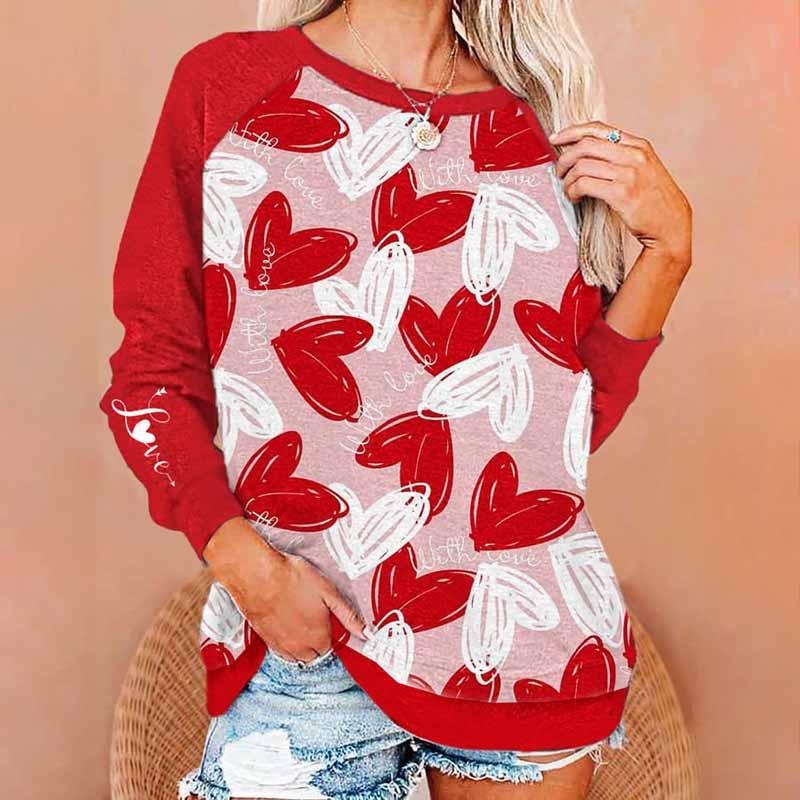 Autumn Women Thin Pullovers Winter Casual Tops Vintage 3D Printed Sweatshirt Ladies Street Long Sleeve Sports Hoodie