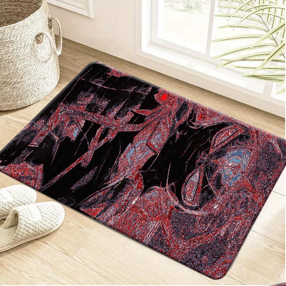 1pc STAR WARS Non-Slip Welcome Doormat - 100% Polyester Bathroom Mat with Iconic Characters & Spaceships Design, Hand Wash Onl