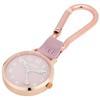 Fieldwork Furka Analog Pocket Watch with Carabiner, Rose Purple, GY050P-3, Women's