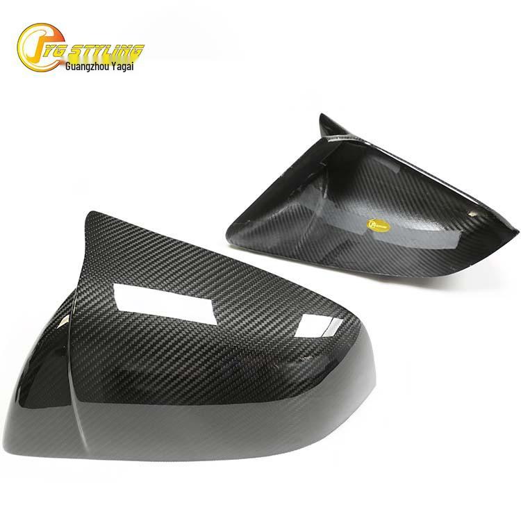Tesla Model X Carbon Fiber Rearview Mirror Cover