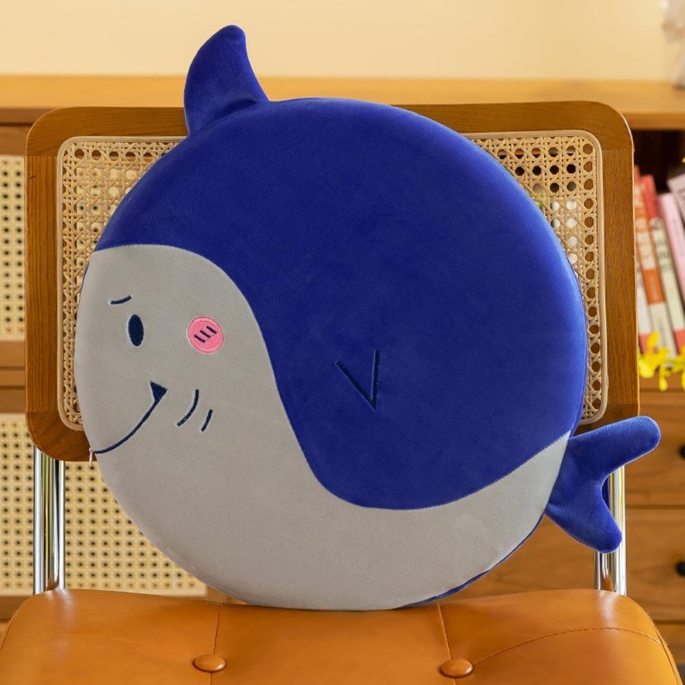 Cartoon Animal Dog Cat Chair Cushion Thick Sofa Pillow Plush Toy  For Office Student Dormitory Car