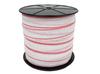 Tape, for energizer 40mm, 3x0.25mm Cu, 5x0.25mm SS white-red 200m, Royal Farm