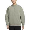Dri-Fit Impossibly Soft 24.7 Series Quick-Dry Stand Collar Solid Color Sweatshirt Men Sweatshirt Light-Green-Gray Steel-Green HQ6954320