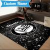 Custom Name Sturm Graz Crest Emblem Rug Game Carpet, Floor Mat for Bedroom Living Room Entryway Rug, Home Decor Idea Gift for Christmas birthday