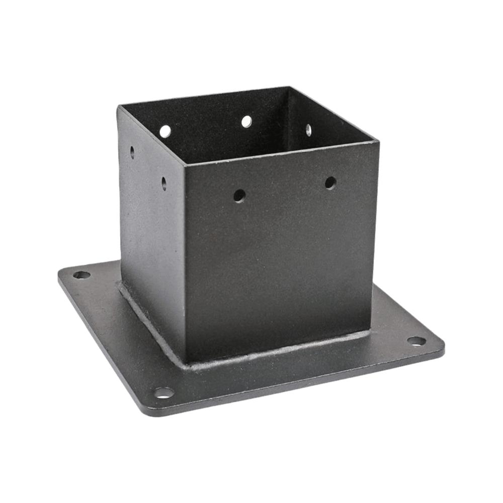 Heavy Duty Wooden Post Base Rust Proof Pergolas Support Deck Railing Installation  Deck Railing