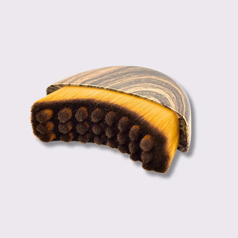 Лимфодренажная контурная кисть для лица, Кисть для сухого массажа лица, Массажер для лимфодренажа лица, Скульптурирование подбородка и линии челюсти