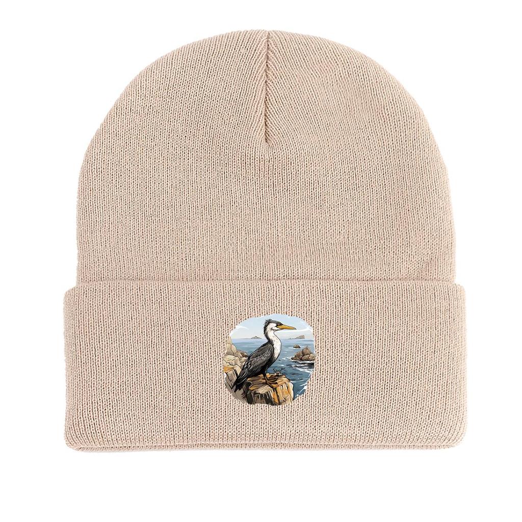 Шапка-бини Rock Bird теплая вязаная, шапка-череп животного, зимняя, для химиотерапии при раке, стильный головной убор, вязаная шапка-бини