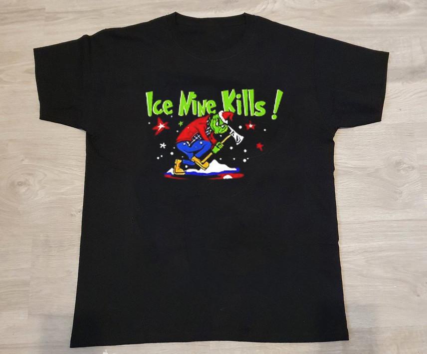 Ice nine kills the Grinch enjoy your sleigh Christmas 2024 shirt VN2473 Unisex T-Shirt