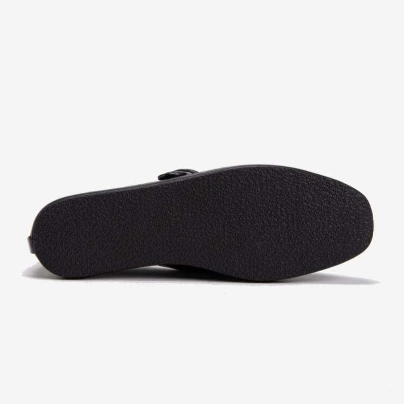 ESquire Women S SheepSkin Shine Mary Jane loaferS Black