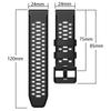 24 мм силиконовый ремешок для TicWatch Pro 5, ремешок-браслет для TicWatch Pro 5, сменные аксессуары для ремешка