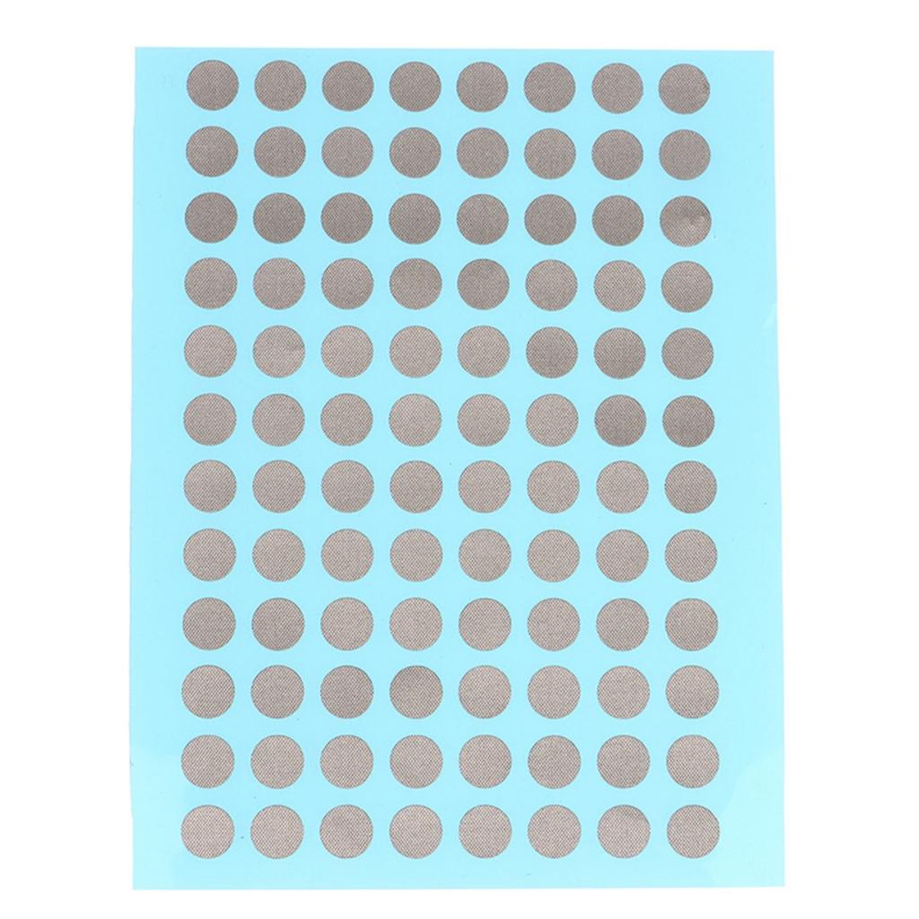 96 шт. 6 мм токопроводящие клейкие точки, лента для ремонта кнопок пульта и контроллера, водонепроницаемая лента, подходит для фиксации кнопок