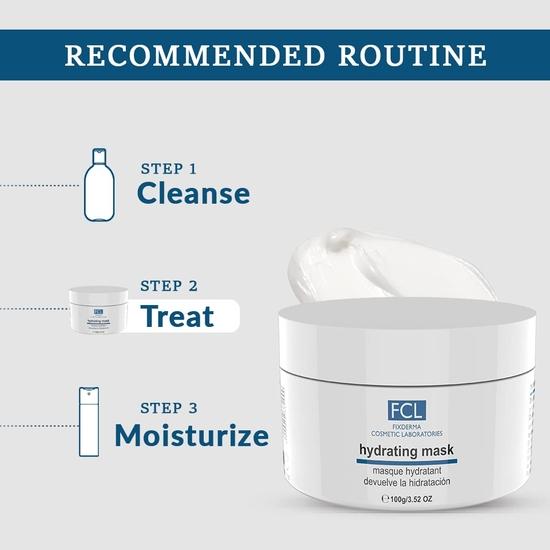 FIXDERMA COSMETIC LABORATORIES Увлажняющая маска для увлажнения, раздраженной кожи, сухой кожи, питает обезвоженную кожу, уменьшает преждевременное старение