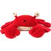 NC Dog Toy Plush Gloria Coco Crab Polyester Foam Sheet Polypropylene