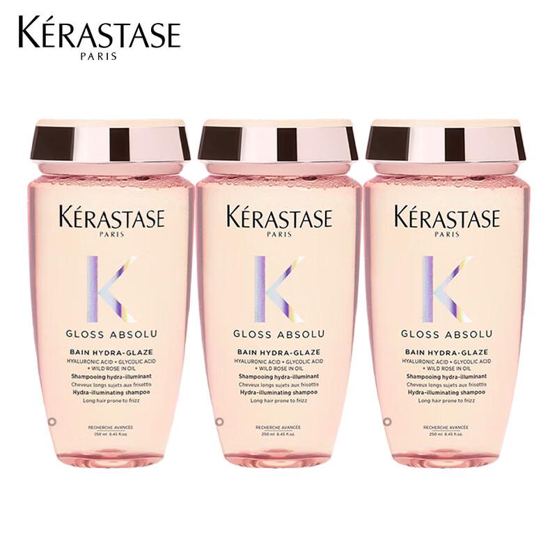 Kérastase Glaze Rose Nourishing Shampoo Trio