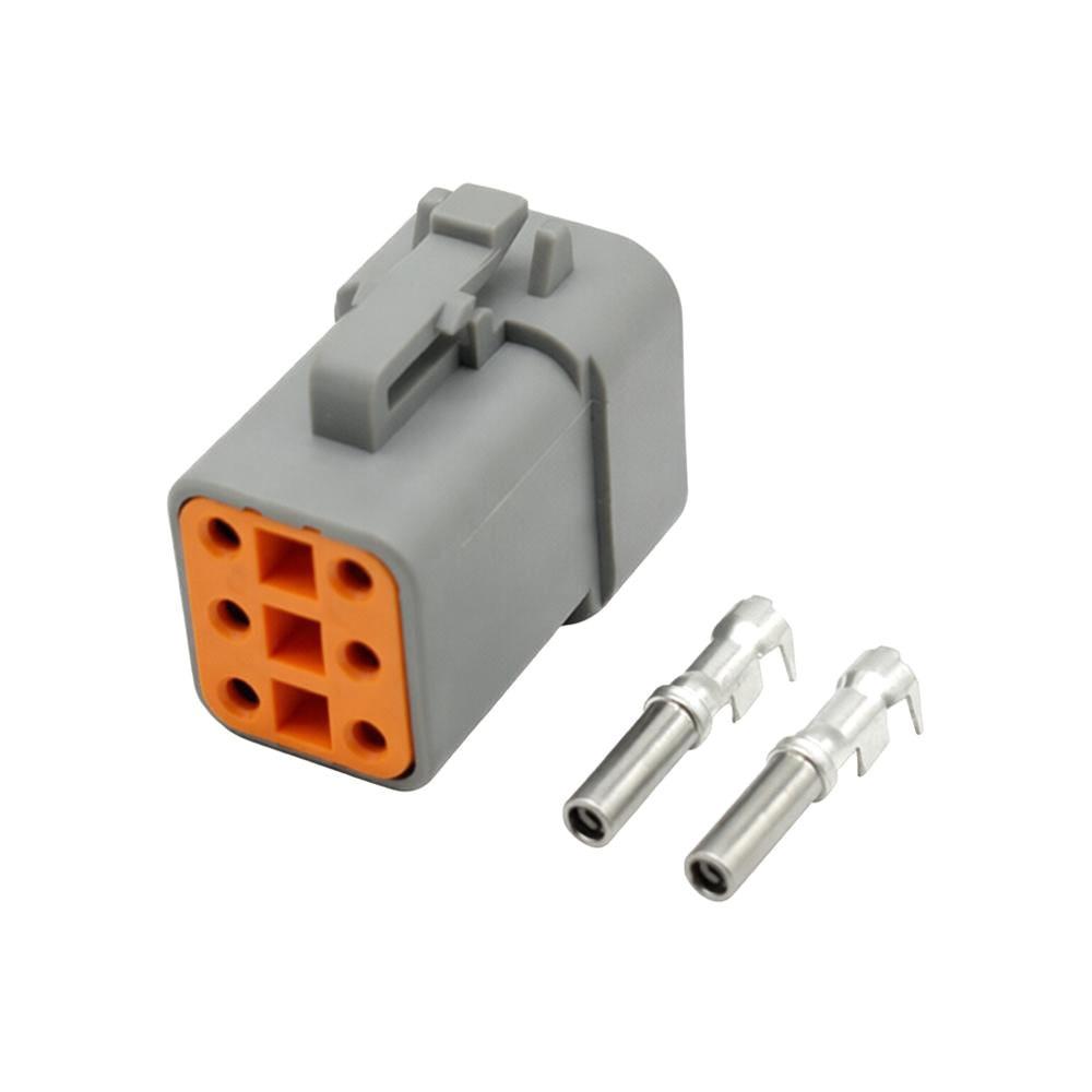 DTP04-2P Automotive Connector 4Pin Electrical Wire Connector Plug Sheath  Car Accessories