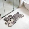 Dog Pattern Bedroom Decor Plush Carpet Animal Shapes Carpets for Living Room Thick Washable Study Floor Mat Home Fluffy Soft Rug