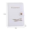 Многофункциональный зажим для паспорта, дорожные аксессуары, держатель для билетов, обложка для паспорта из искусственной кожи для путешествий