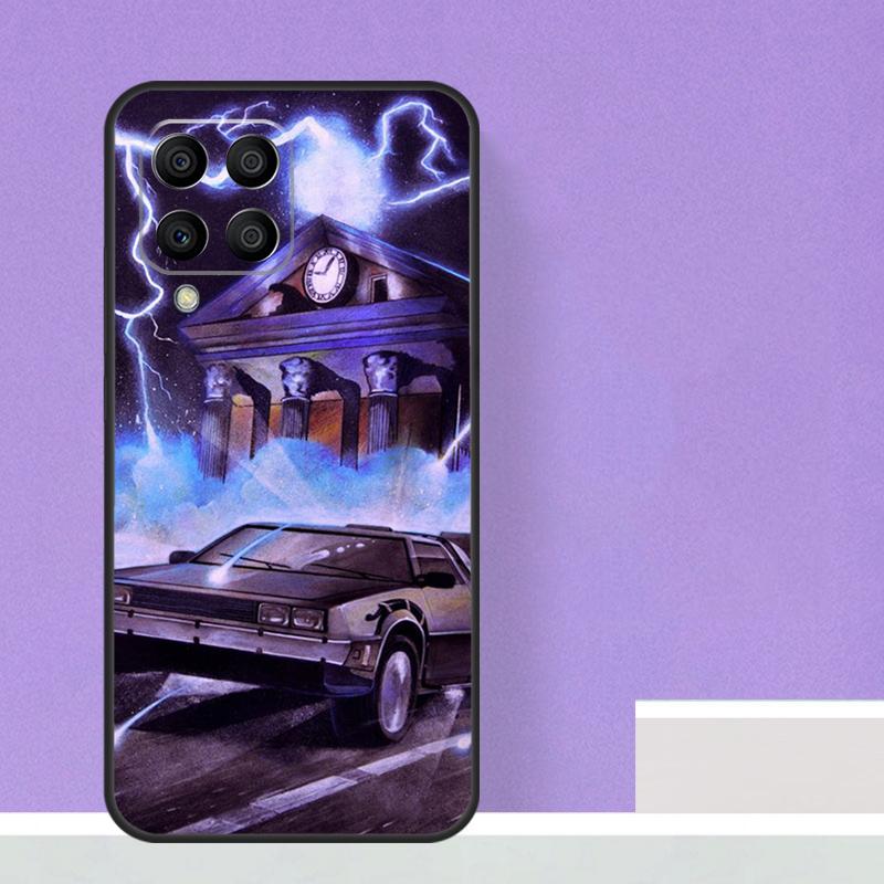 Назад в будущее Машина времени для Samsung Galaxy M12 M32 M52 M14 M34 M54 M21 M51 M31 M30s M20 M15 M55 M13 M33 M53 Чехол