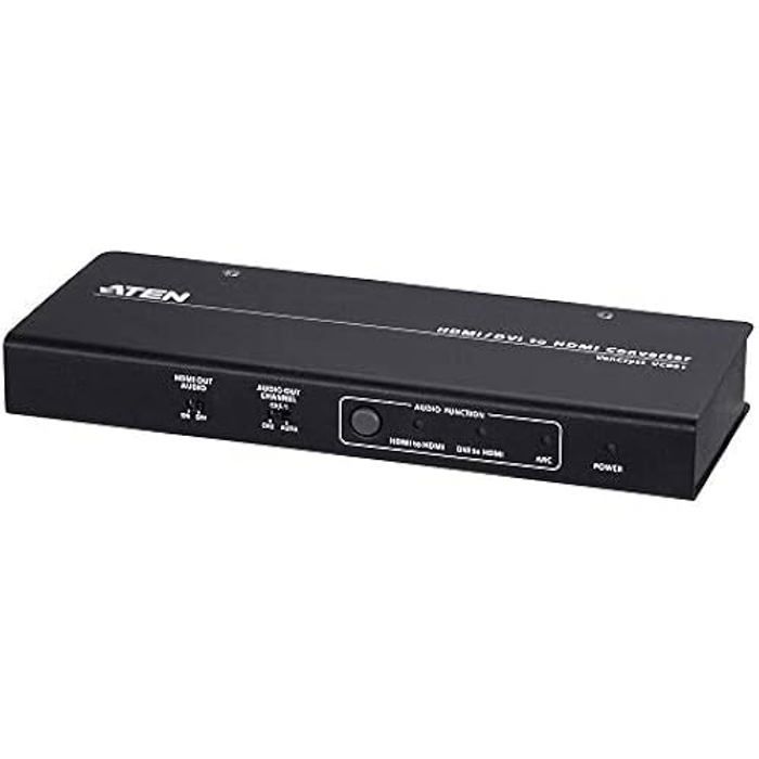 Convertisseur HDMI/DVI - ATEN - VC881 - Dé-embedder Audio - Noir - Vidéo