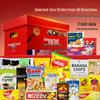Подарочная коробка импортных снеков и печенья Lotte
