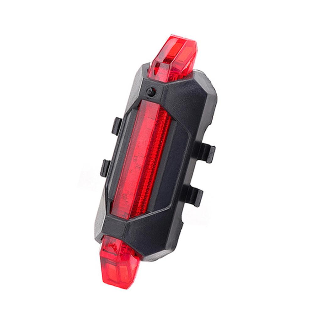 Bicycle Tail Light 4 Modes USB Rechargeable Mountain Cycle Rear Light Waterproof Bike Light Warning Lantern Bike Lamp 7