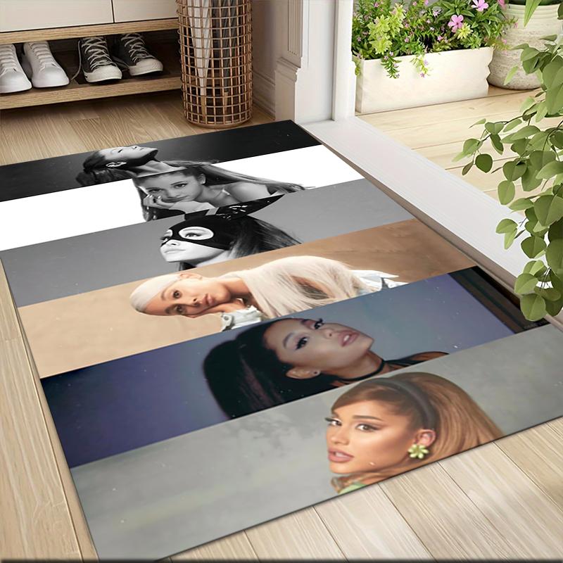 Beauty Portraits Carpet Rug Soft Washable Antislip Home Living Room Sofa Mats Personalized Christmas Rug