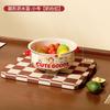 Round drain basket Household kitchen Food grade sink Vegetable basin Drain basket Fruit and vegetable double layer vegetable basket
