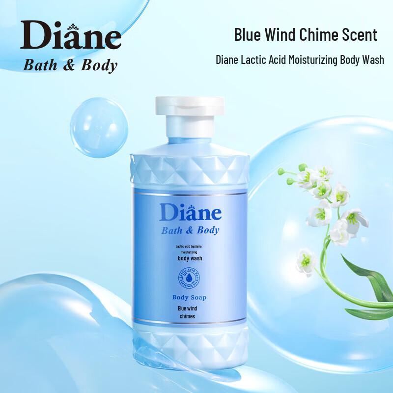 Увлажняющий гель для душа Diane с молочной кислотой