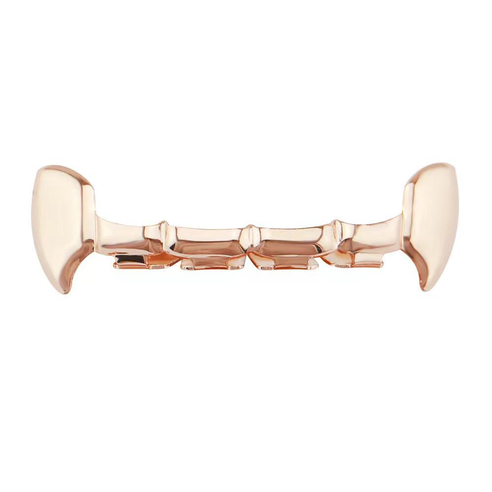 18k Гальванизированные Клыки Вампира Хип-Хоп Гриллзы - Хэллоуин Накладные Зубы