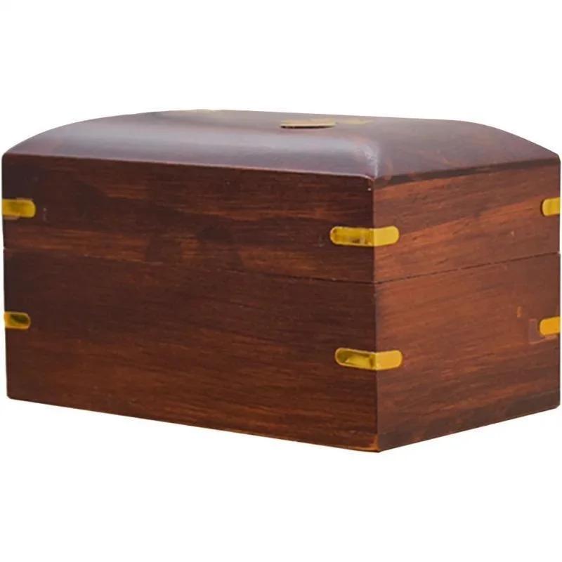 For Cat Dog Urns Footprint Memorial Wood Pet Ashes Box Cremation Forever Home Urns Small Dog Cremation Box for Ashes Box