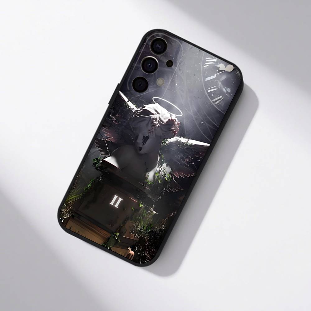 J-Junior H $AD BOYZ 4 LIFE Для Samsung S25,S24,S21,S22,S23,S30,Ultra,S20,Plus,Fe,Lite,5G Черный Чехол для Телефона