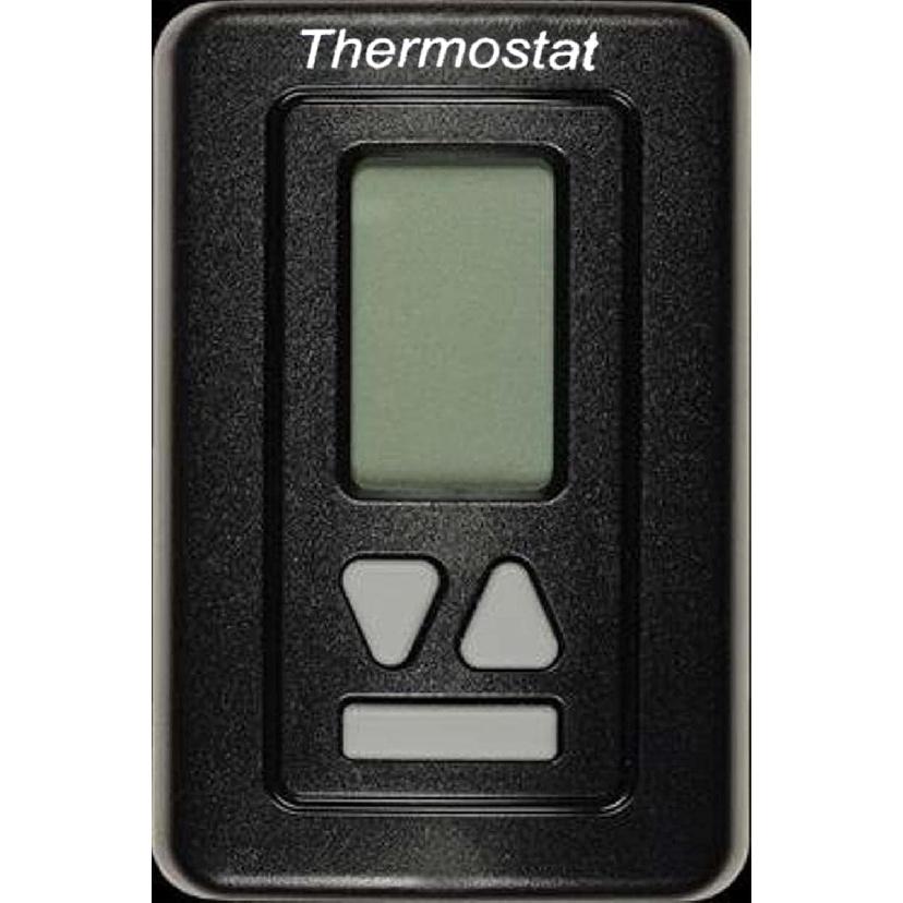 RV Thermostat 94303382 12V,9430,Replacement Black Digital RV Thermostat Hot/Cool Compatible Machine 9430-338