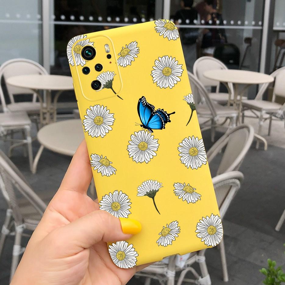Чехол для Xiaomi Redmi Note 10 Note 10S Мягкий силикон Стильный painted чехол для Xiaomi Redmi Note 10 Pro Max Note10 S Чехлы для телефона