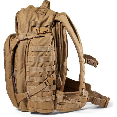 5.11 Tactical Backpack 'Rush 72 2.0' Military MOLLE Pack with CCW Laptop Compartment, 55 Liters, Large Style (56565) Kangaroo