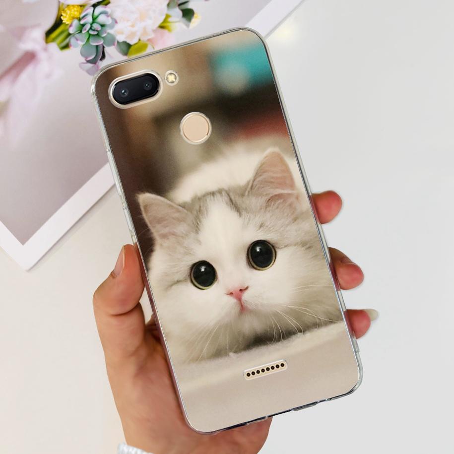 For Cover Xiaomi Redmi 6 Phone Case Fashion Marble Butterfly Soft Silicone Back Cover For Xiomi Redmi 6 6A Redmi6 Redmi6a Fundas